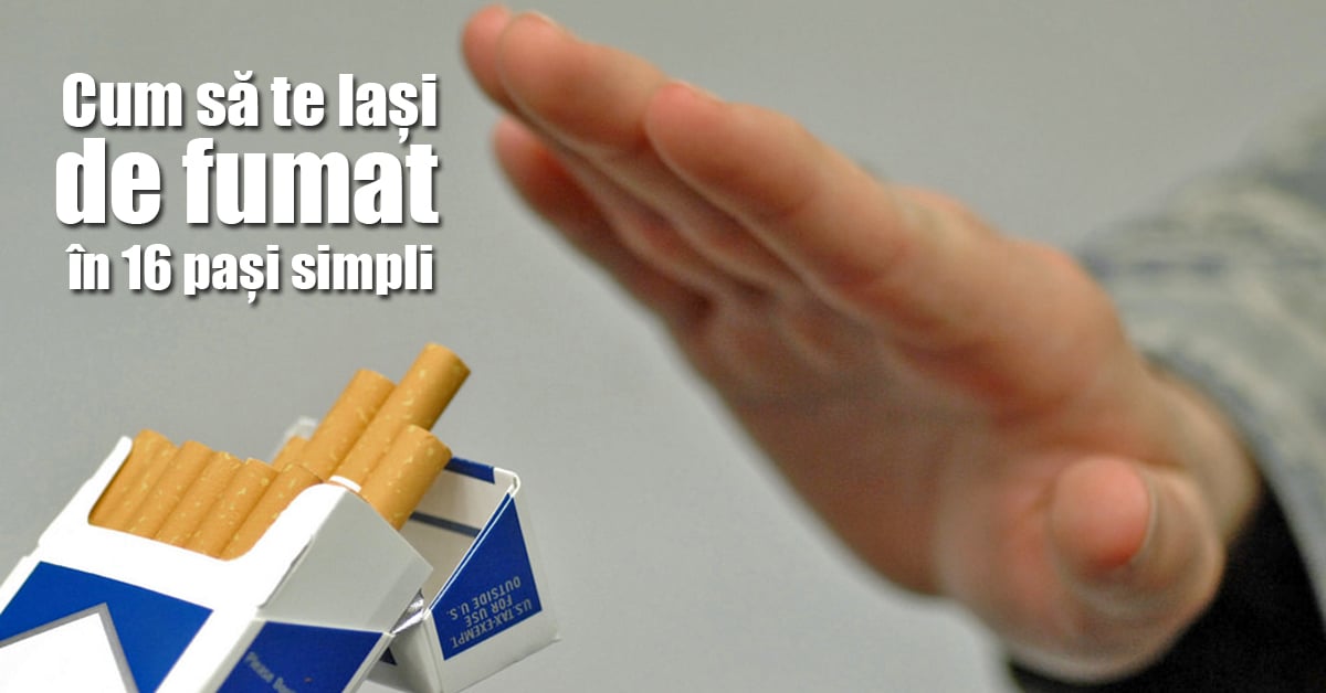 Cum sa te lași de fumat
