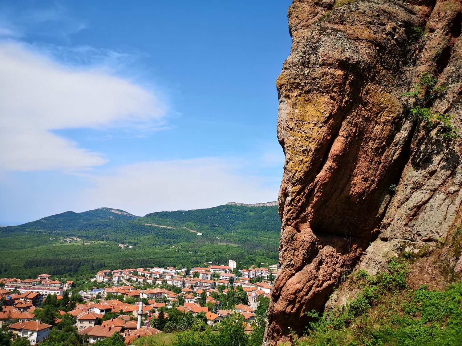 Belogradchik Rocks and Town