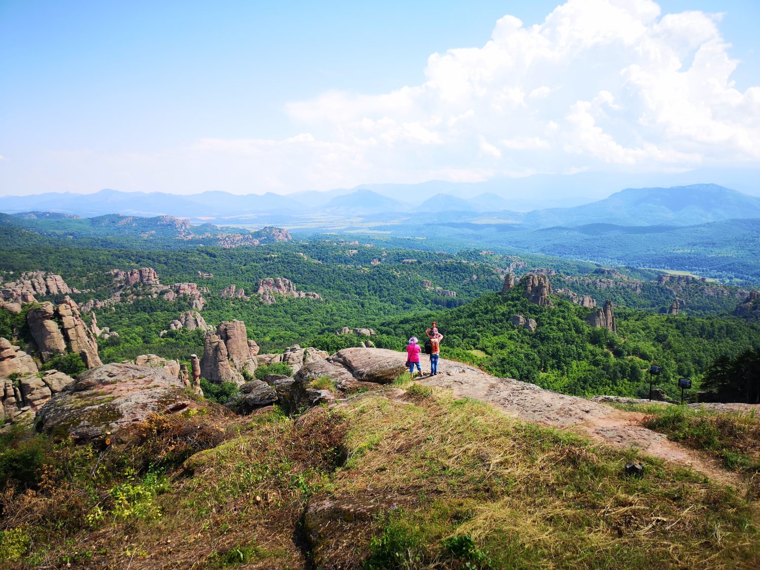 On top of the Belogradchik Fortress