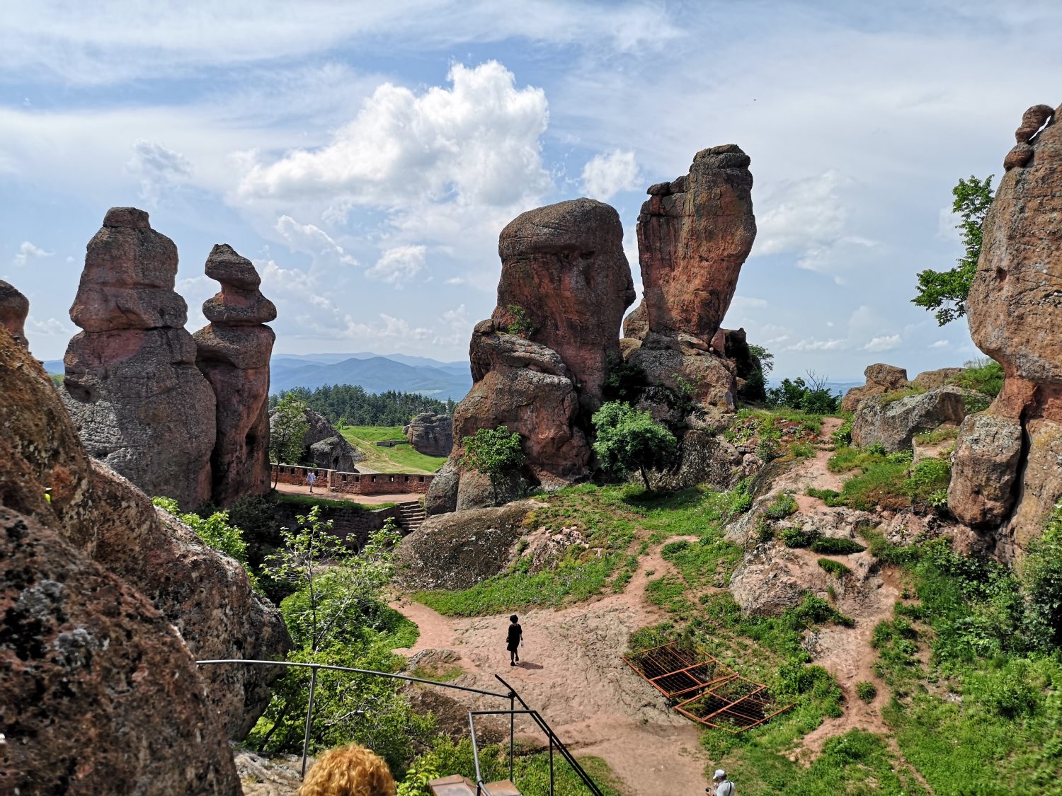In the middle of Belogradchik Fortress