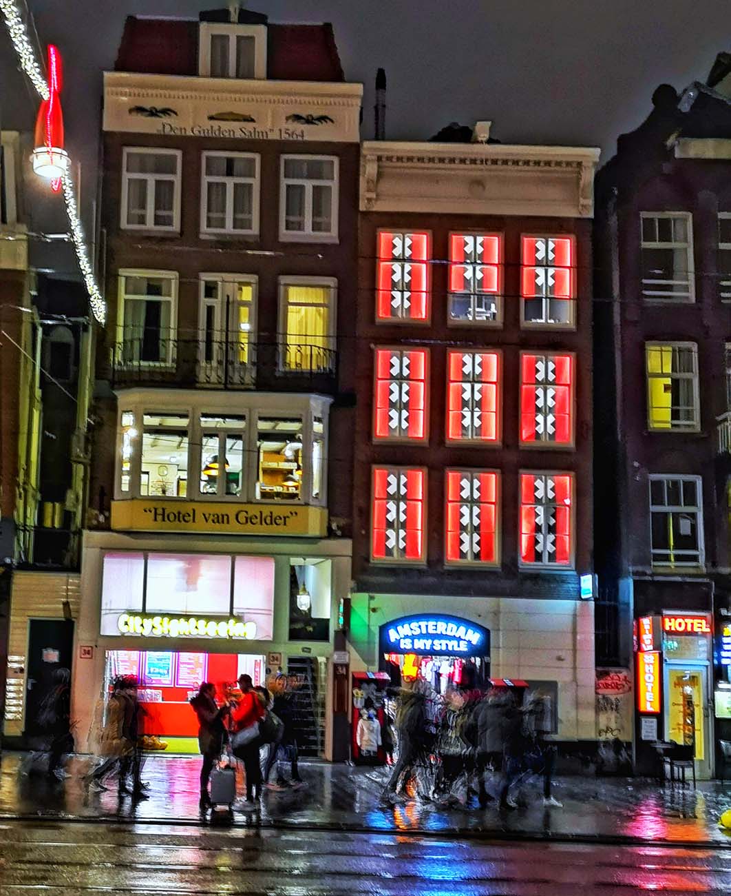 Red Light at night