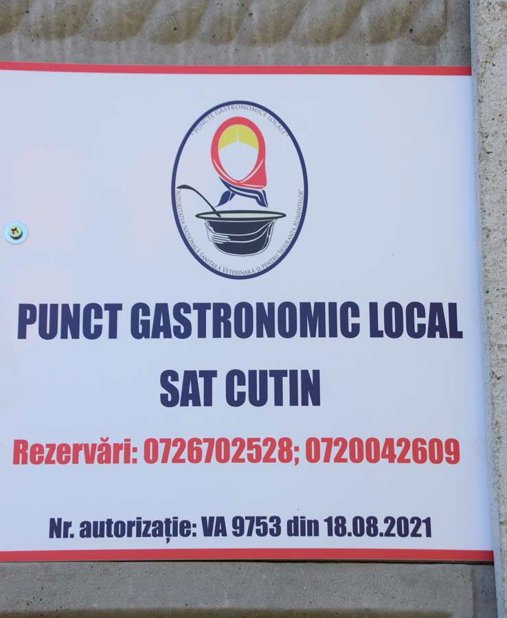 Punct Gastronomic Local sat Cutin