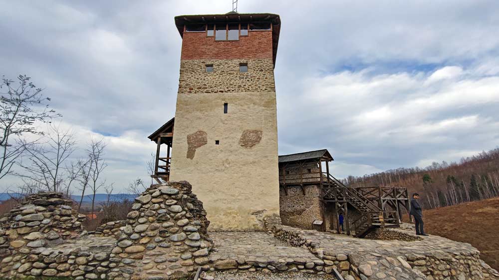 Obiective turistice Hunedoara: Cetatea Mălăieşti