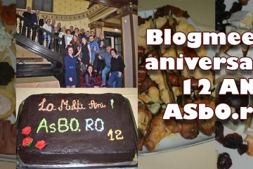 Blogmeet Aniversar - 12 ani de ASbO.ro cu Domeniile Vînju Mare la Casa Universitarilor